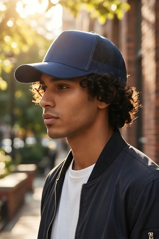 Classic blue Trucker Cap