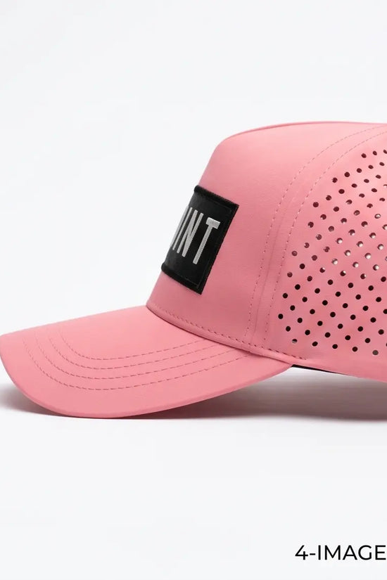 On Point Performance Tech Cap – Soft Pink & Jet Black