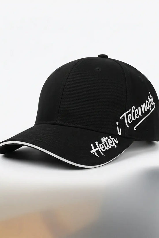 Embroidered Script Baseball Cap