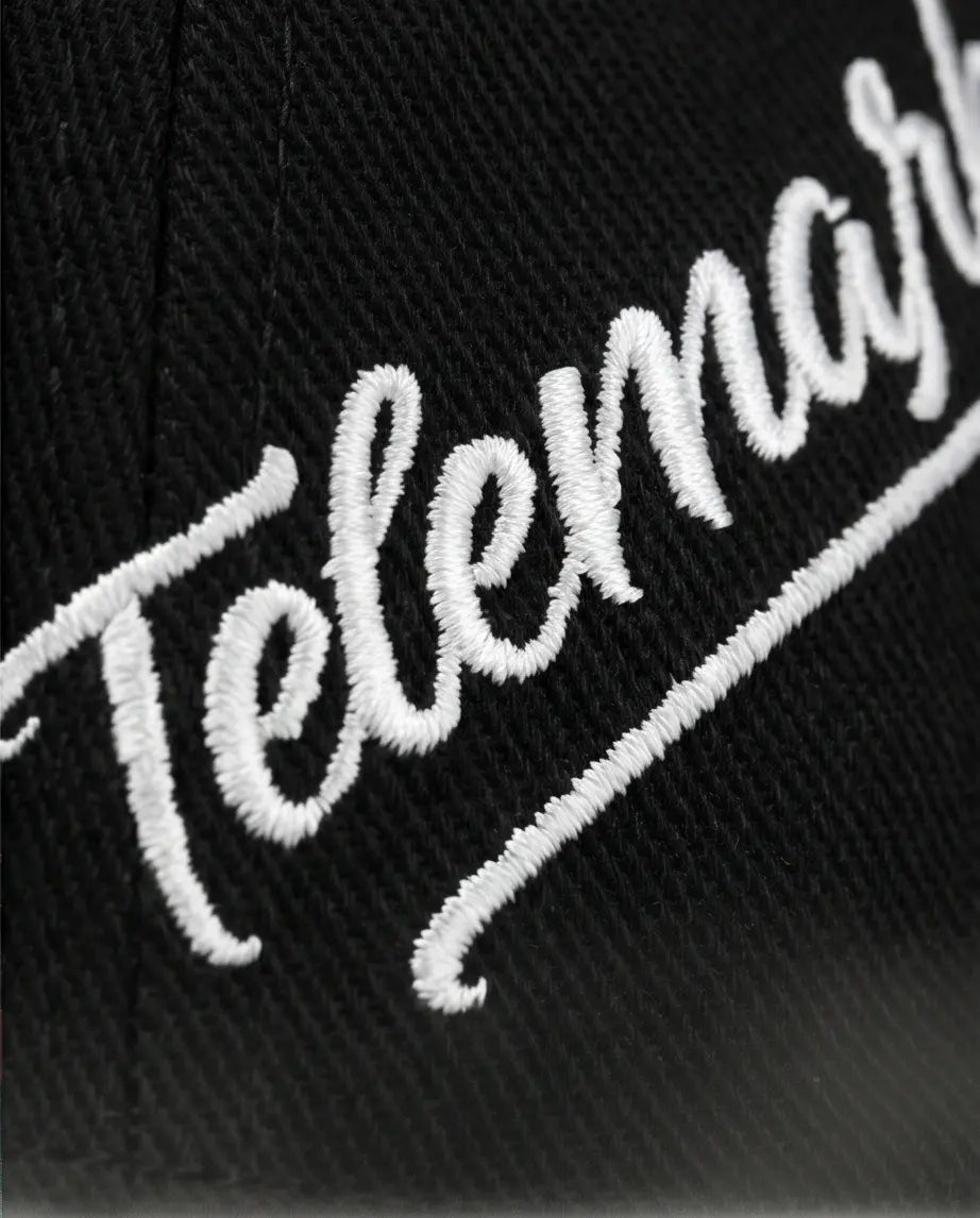 Embroidered Script Baseball Cap