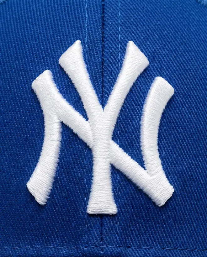 NY Classic Monogram Baseball Cap – ROYALE BLUE & Off-White