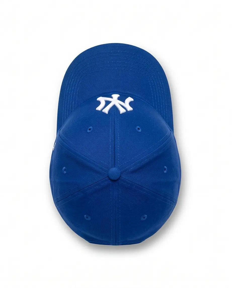 NY Classic Monogram Baseball Cap – ROYALE BLUE & Off-White