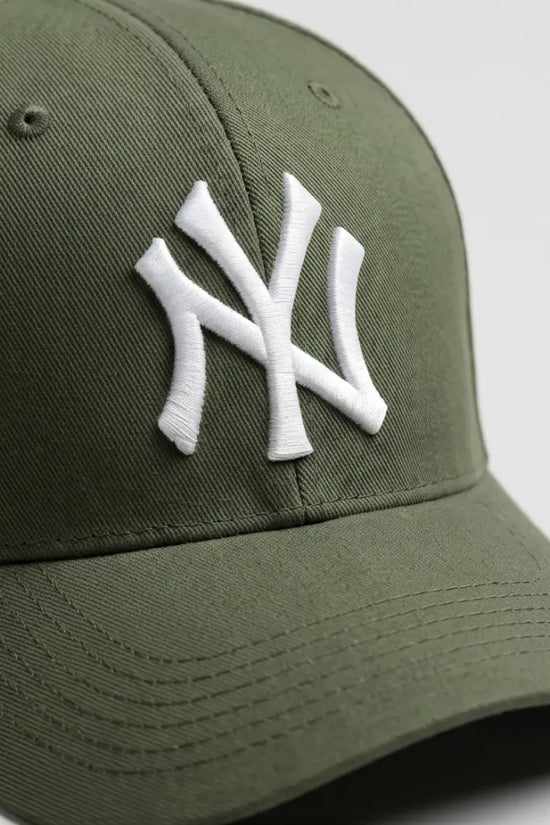 PROMO💣 3 NY -Style Baseball Cap — Olive, Black & Pink | Structured Adjustable Hat