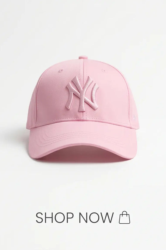 PROMO💣 3 NY -Style Baseball Cap — Olive, Black & Pink | Structured Adjustable Hat