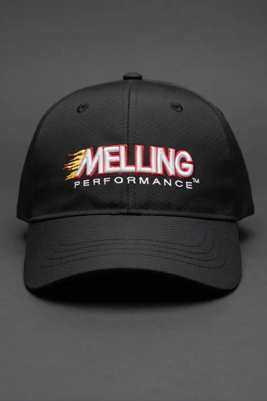 Melling Performance Flame Graphic Racing Cap – Jet Black