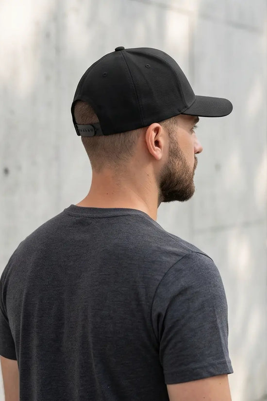 Melling Performance Flame Graphic Racing Cap – Jet Black