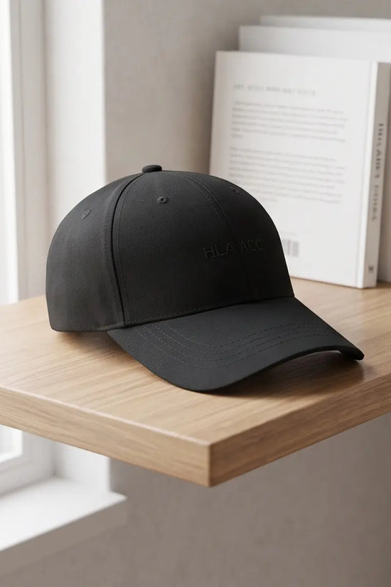 HLA ACC Stealth Urban Tech Baseball Cap – Matte Jet Black