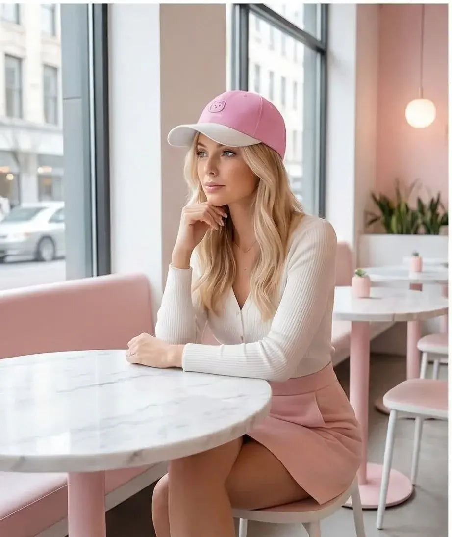 The Purrsnho Pink Pastel Dad Hat