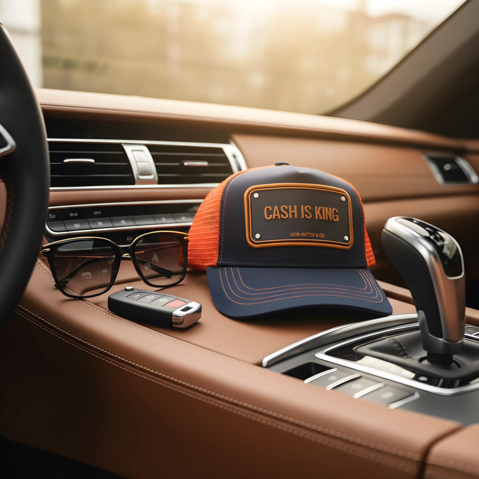 "CASH IS KING | Premium Statement Cap"