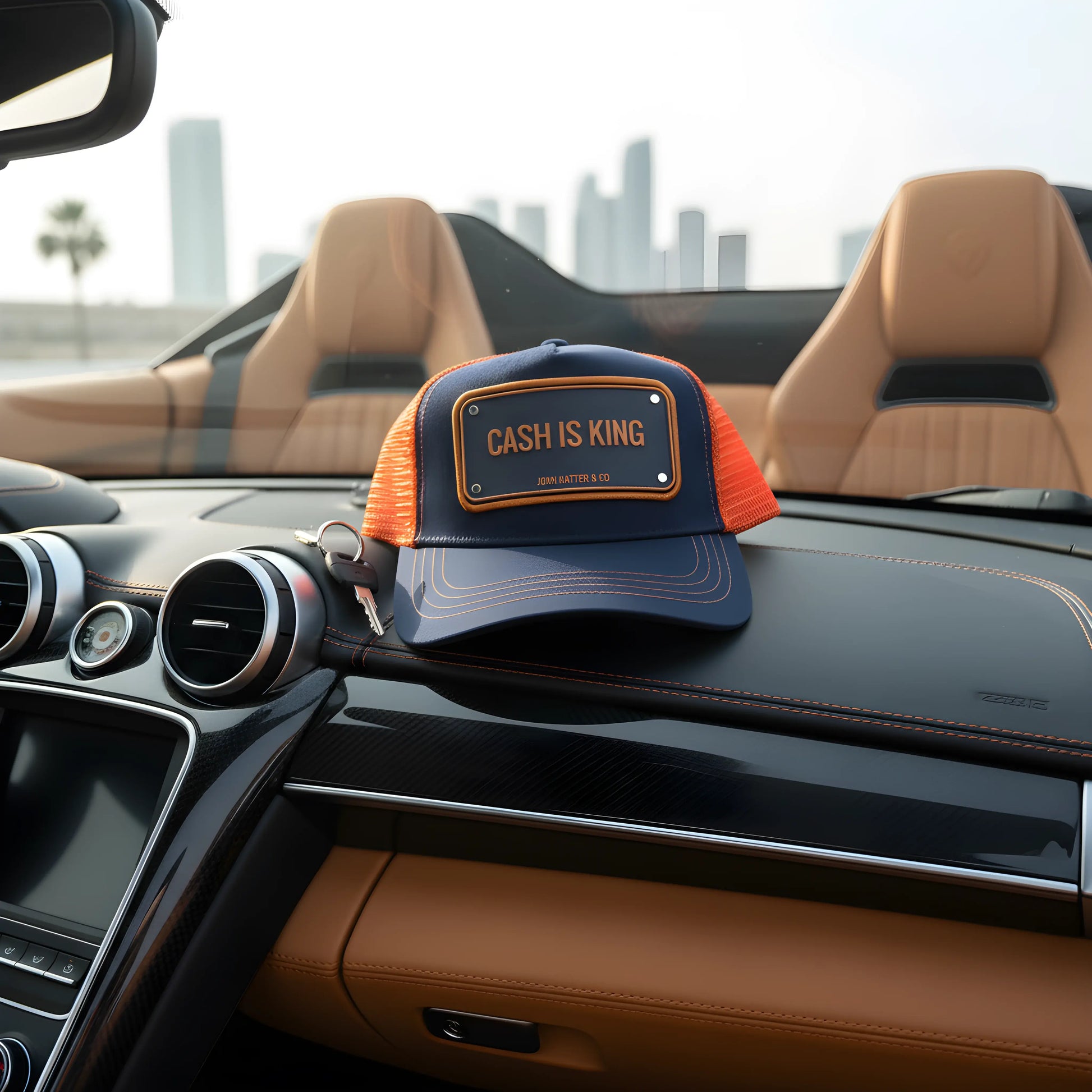 "CASH IS KING | Premium Statement Cap"