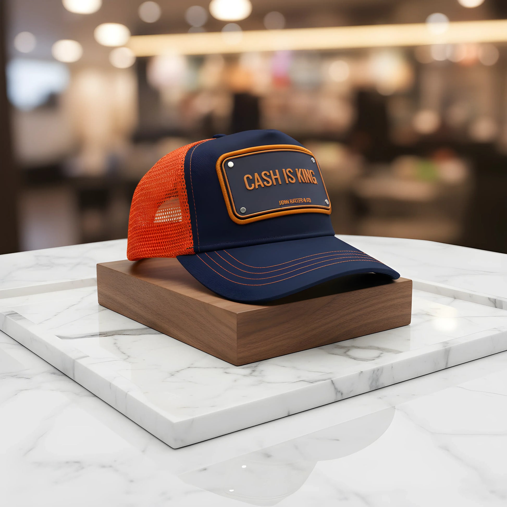 "CASH IS KING | Premium Statement Cap"