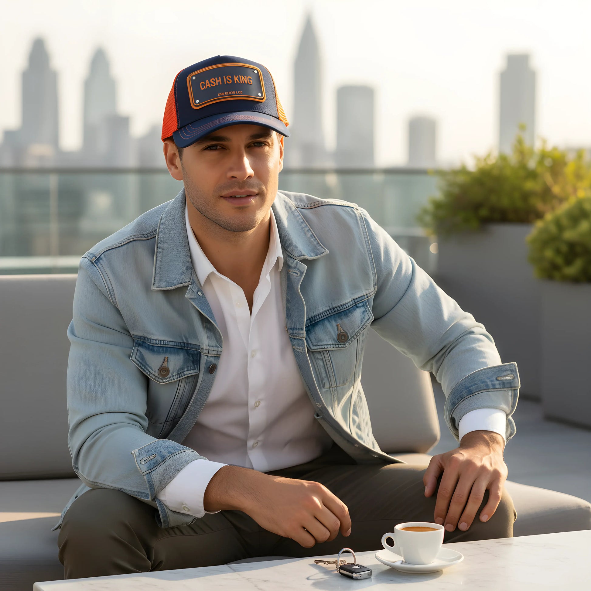"CASH IS KING | Premium Statement Cap"