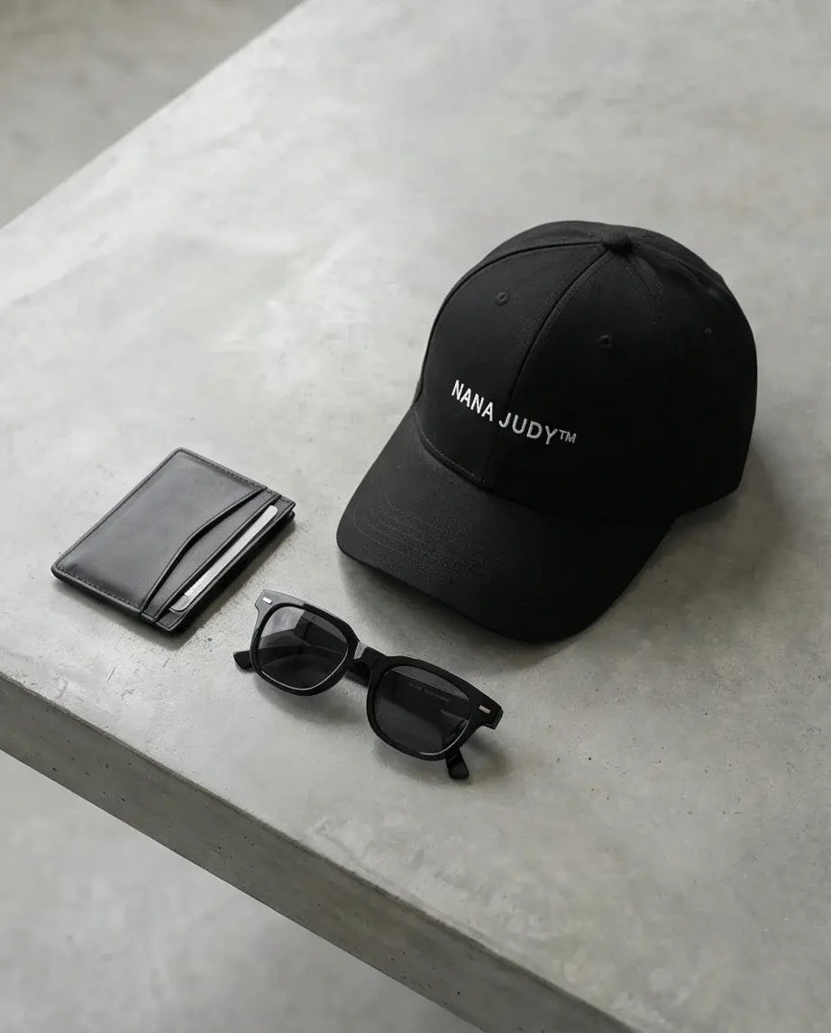 The Nana Judy™ Essential Black Cap