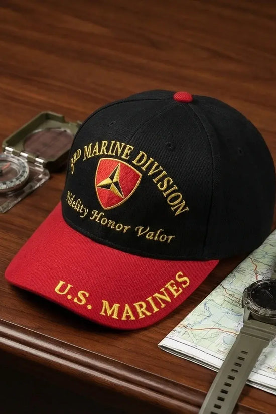 The 3rd Marine Division Valor Cap