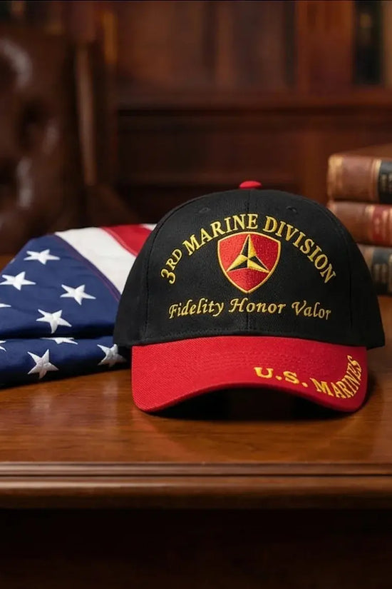 The 3rd Marine Division Valor Cap