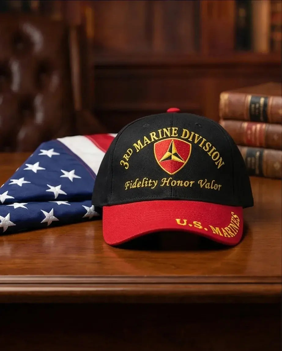 The 3rd Marine Division Valor Cap