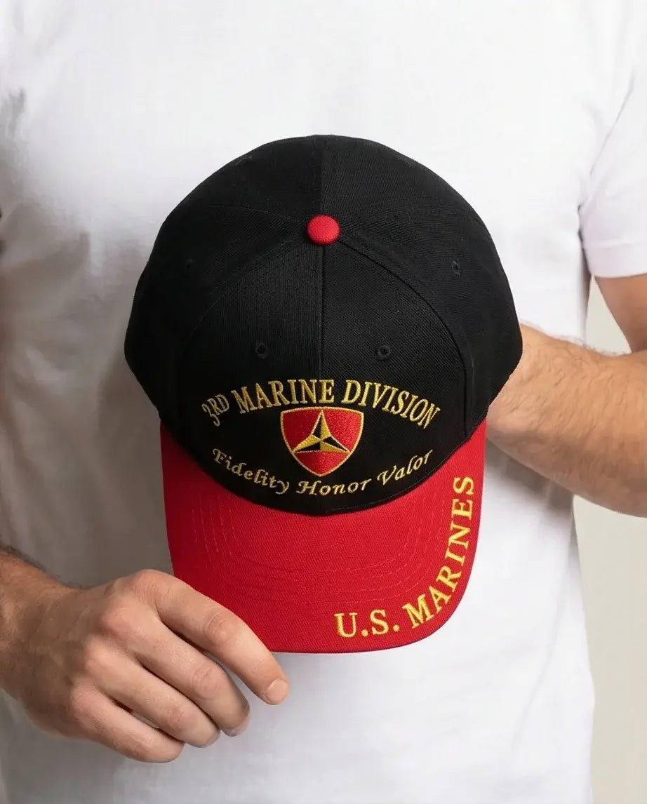 The 3rd Marine Division Valor Cap