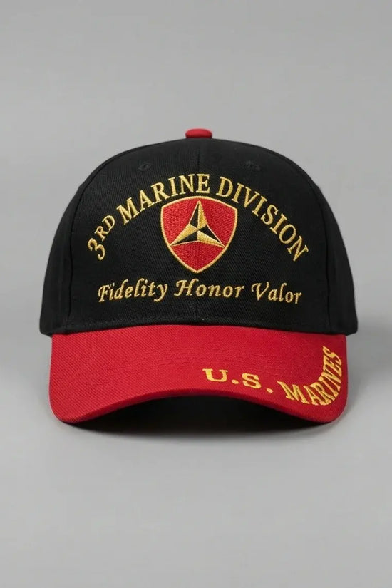 The 3rd Marine Division Valor Cap