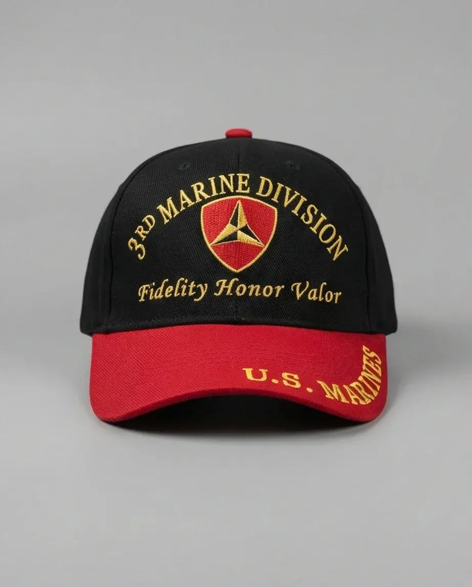 The 3rd Marine Division Valor Cap