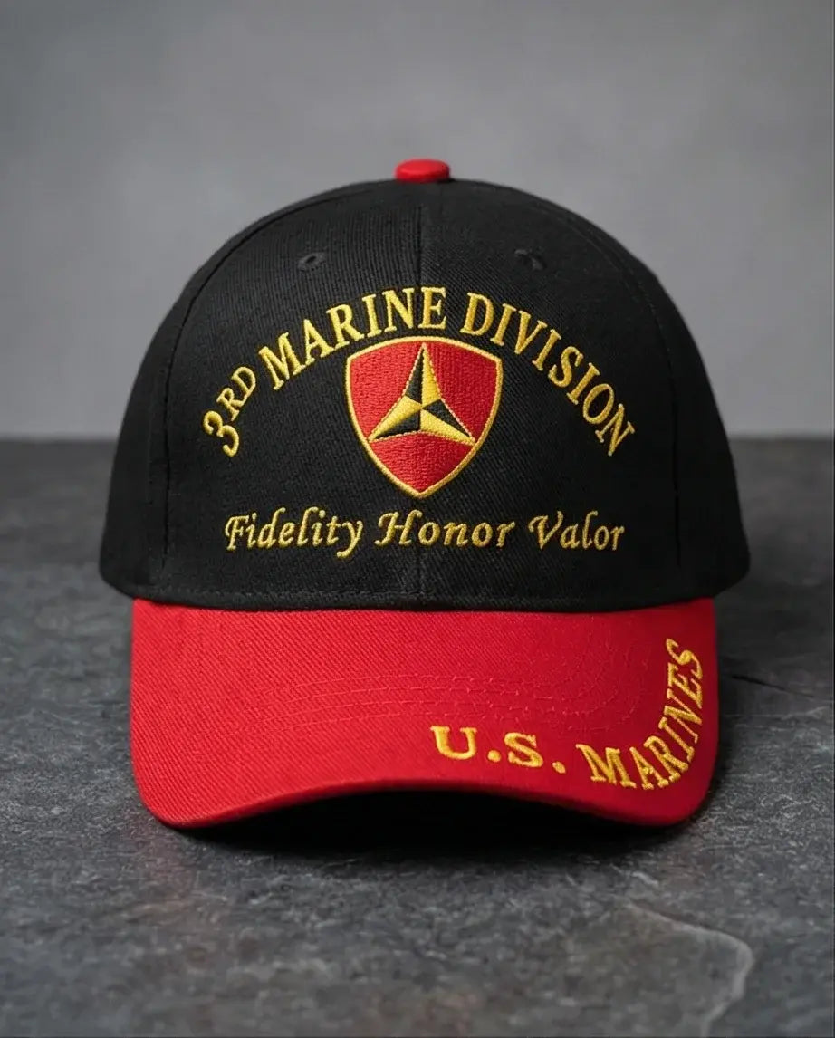 The 3rd Marine Division Valor Cap
