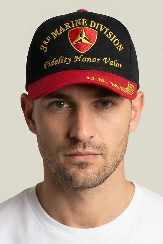 The 3rd Marine Division Valor Cap