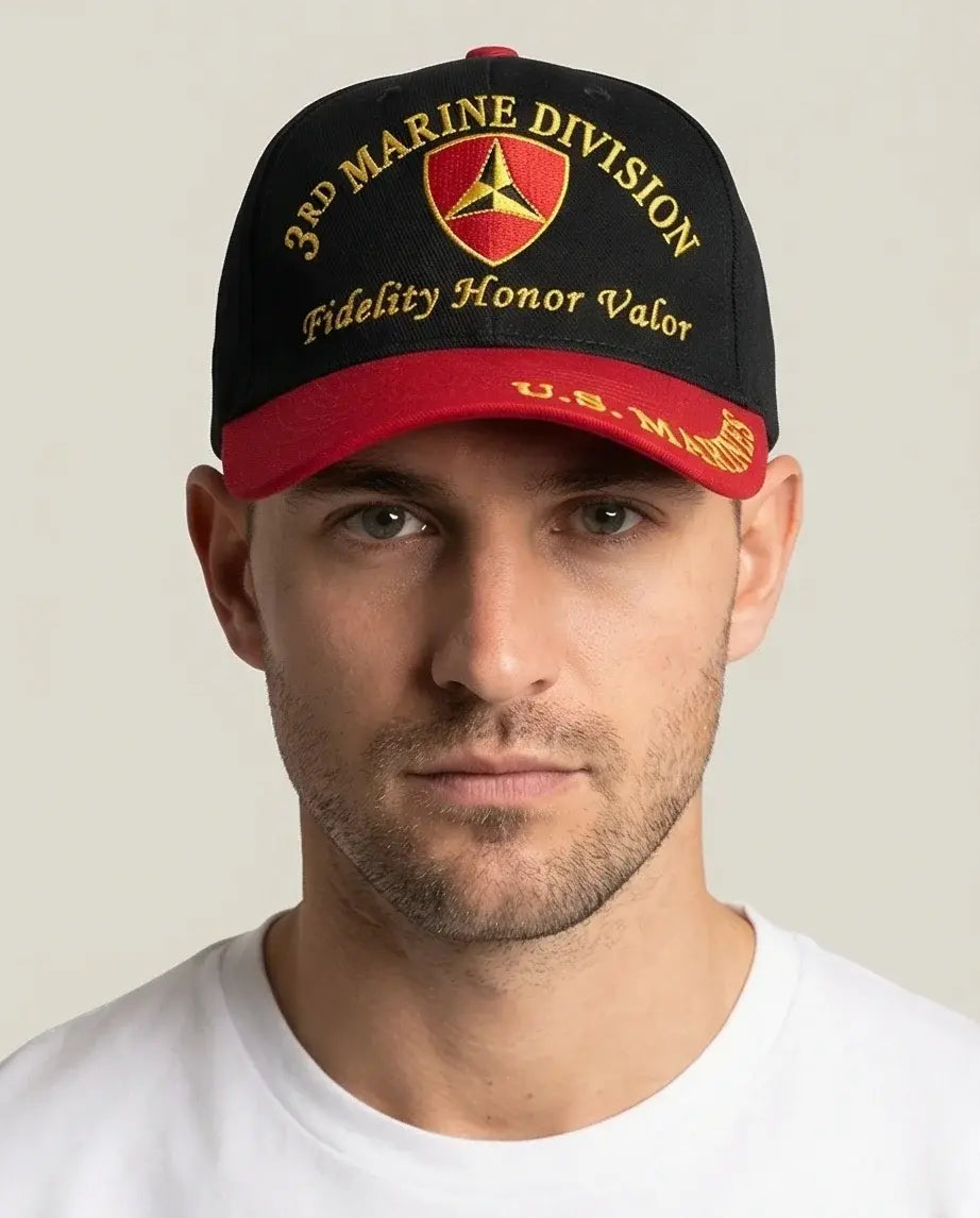 The 3rd Marine Division Valor Cap