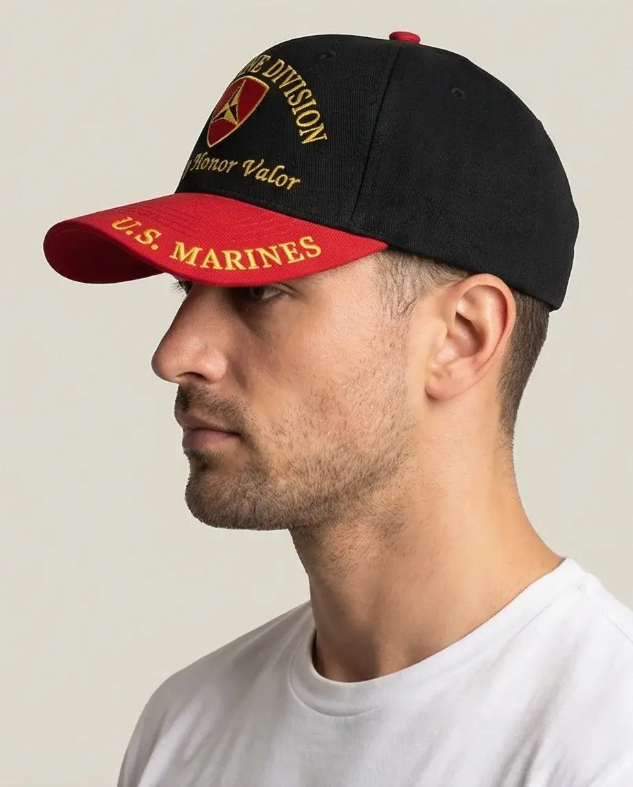 The 3rd Marine Division Valor Cap