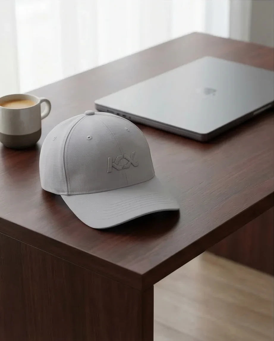 The KX 'Mono-Cloud' 3D Grey Cap