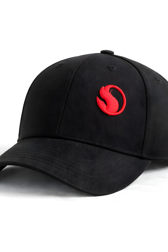 Black Signature Logo Cap