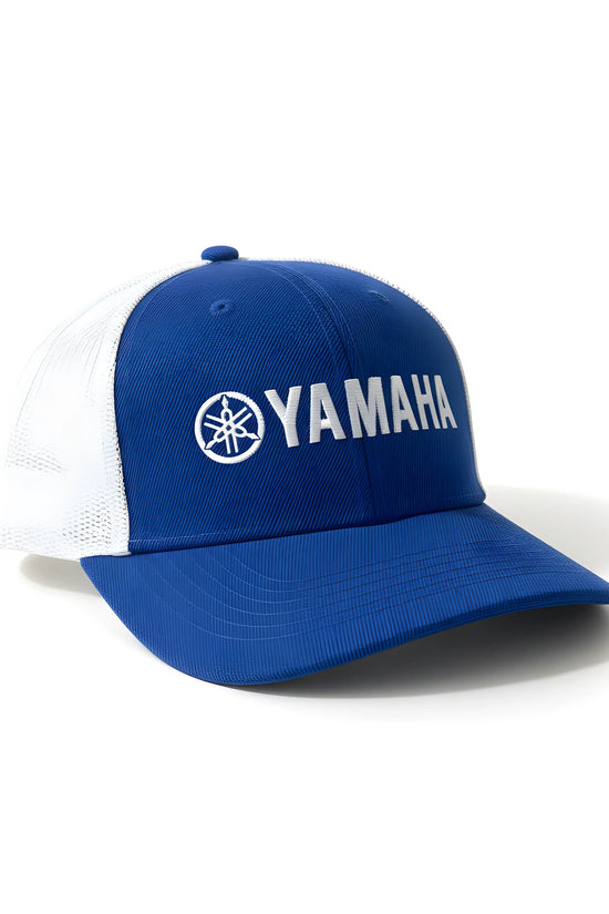 Racing Blue Mesh Cap