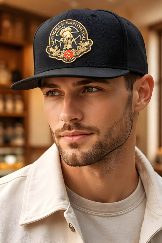 Knuckle Sandwich x Espinosa Black Snapback Cap
