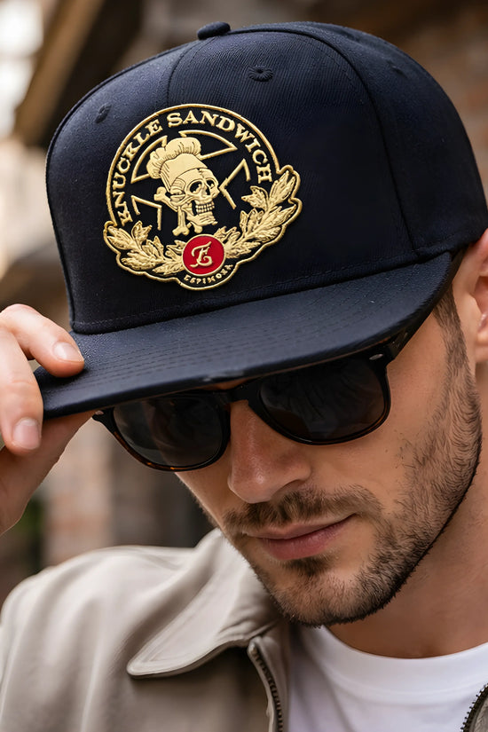 Knuckle Sandwich x Espinosa Black Snapback Cap