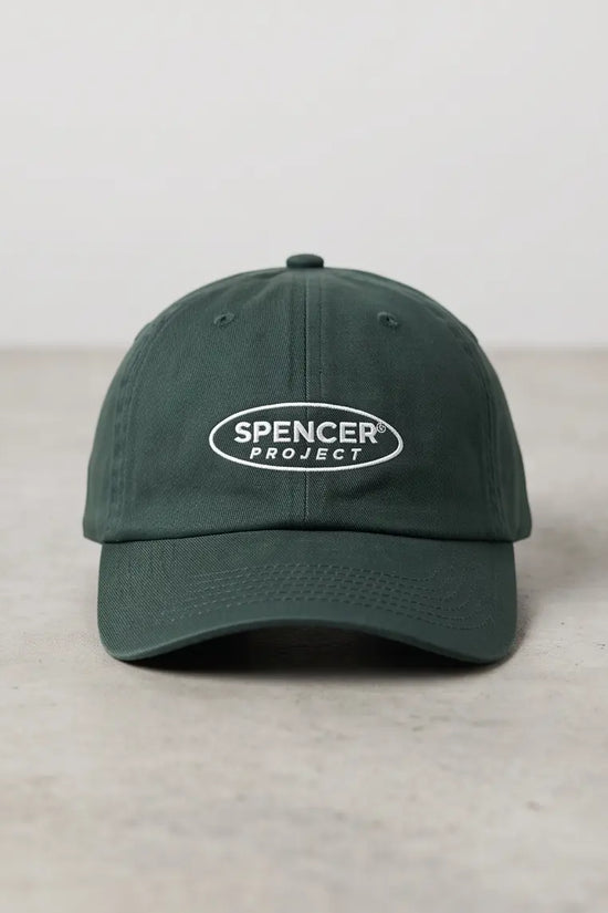 Spencer Project® Oval Logo Embroidered Baseball Cap – Forest Green