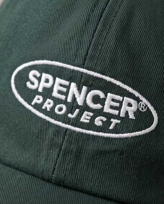 Spencer Project® Oval Logo Embroidered Baseball Cap – Forest Green