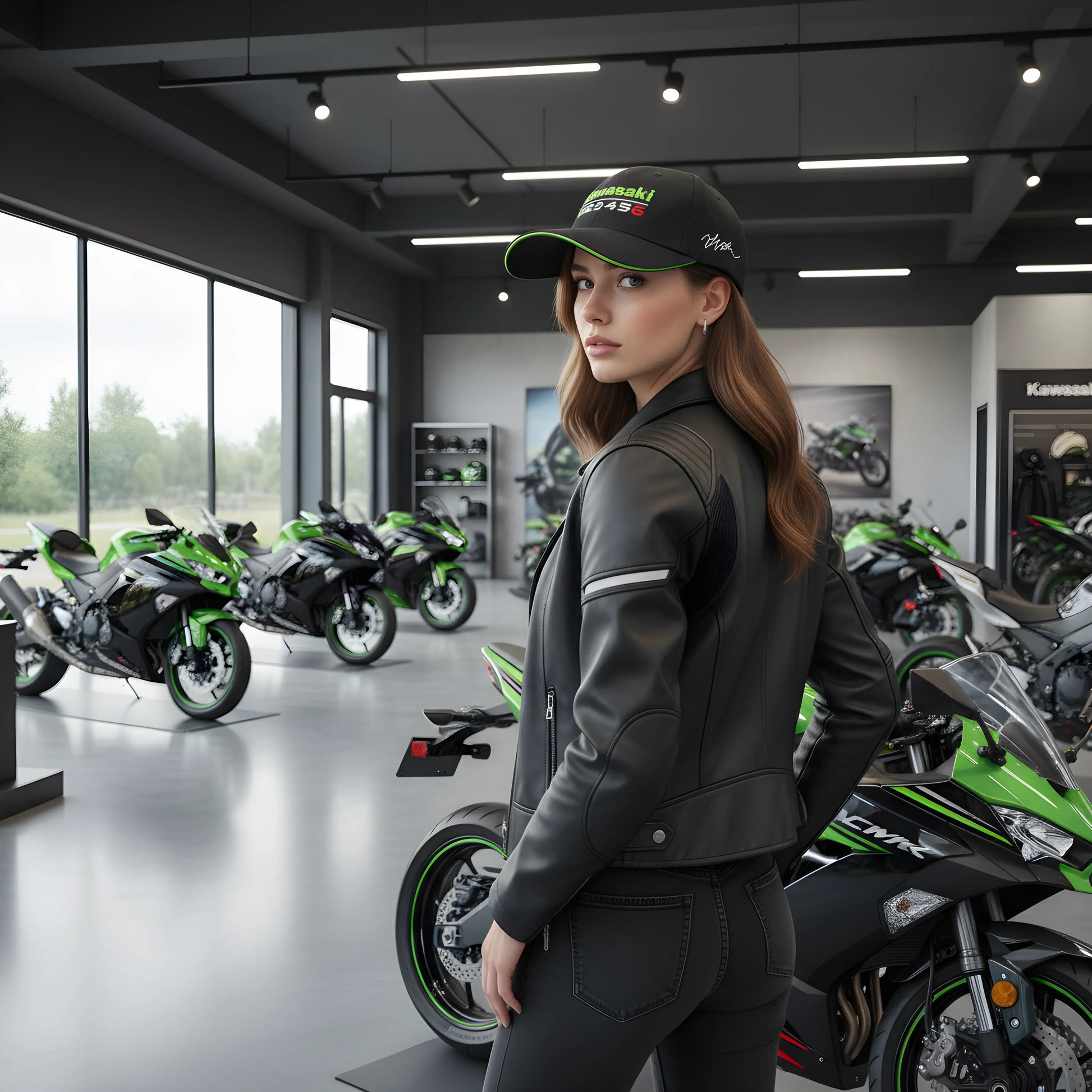 Kawasaki Gear Shift Cap