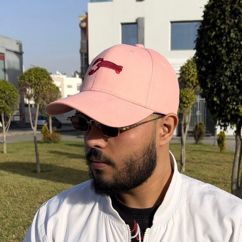 Pink Crab Logo Cap