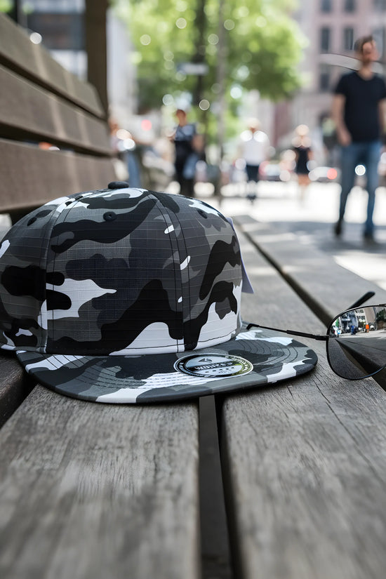 Urban Camo Snapback Cap