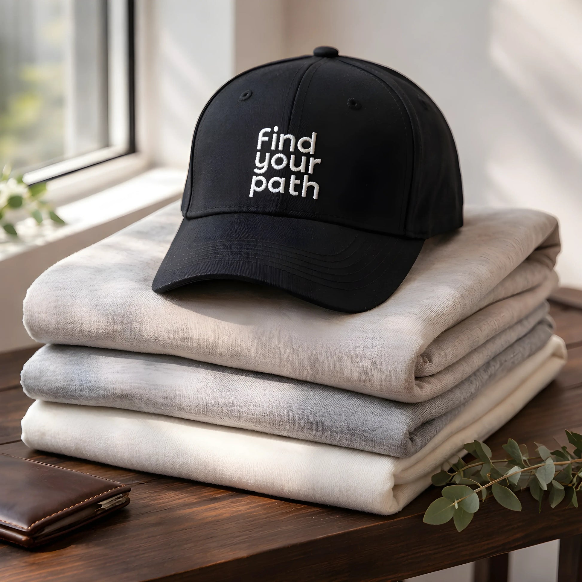 "Find Your Path" Embroidered Cap