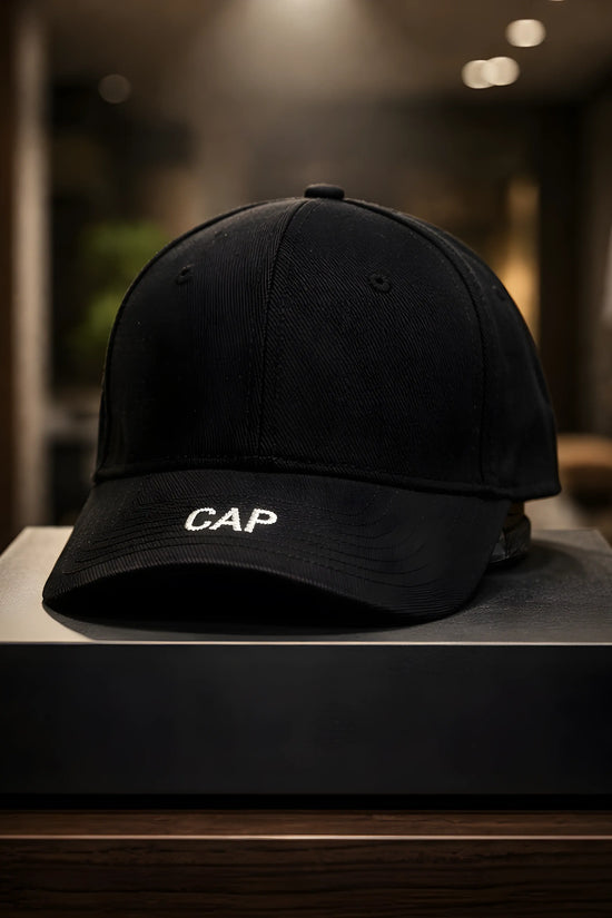 Essential "CAP" Embroidered Baseball Cap