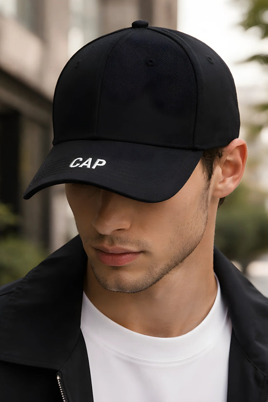 Essential "CAP" Embroidered Baseball Cap