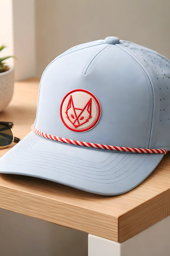 Geometric Fox Retro Rope Cap