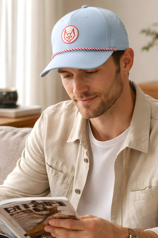 Geometric Fox Retro Rope Cap