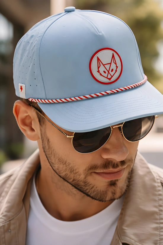 Geometric Fox Retro Rope Cap