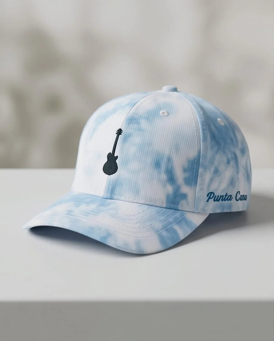 The Blue Horizon 'Guitar Echo' Tie-Dye Cap