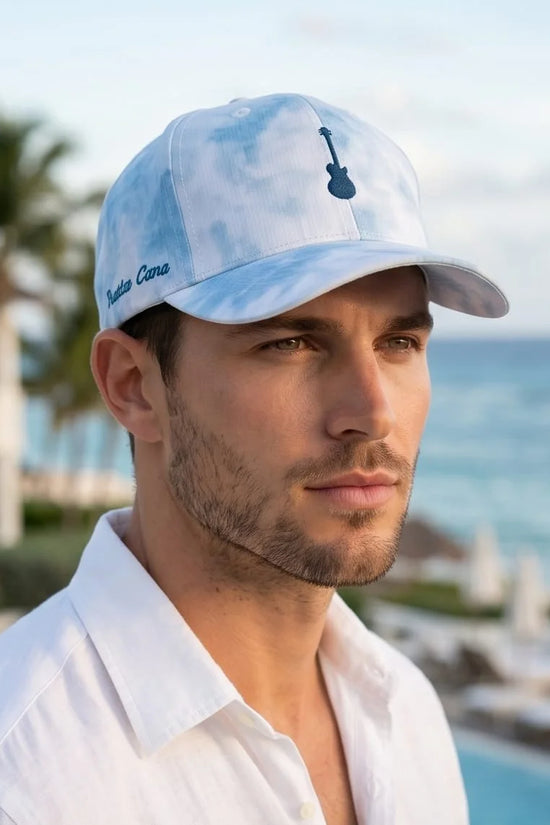 The Blue Horizon 'Guitar Echo' Tie-Dye Cap