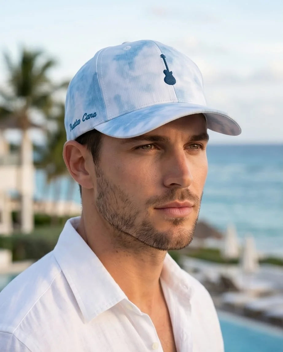 The Blue Horizon 'Guitar Echo' Tie-Dye Cap