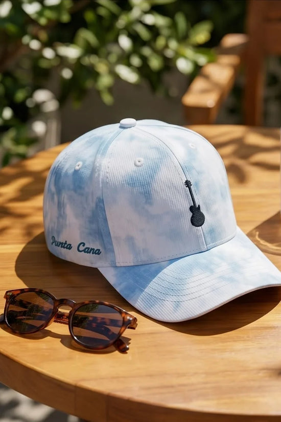 The Blue Horizon 'Guitar Echo' Tie-Dye Cap