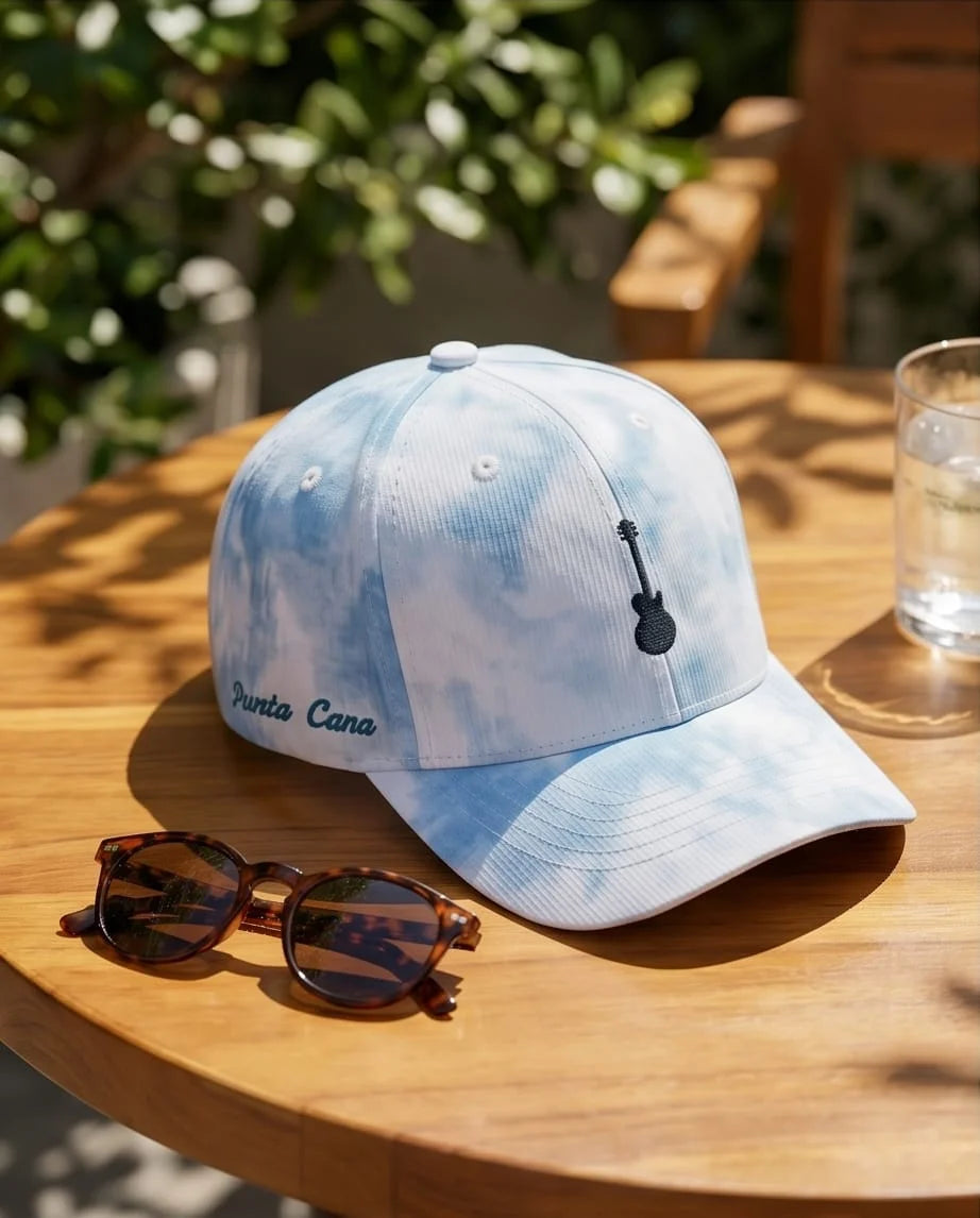 The Blue Horizon 'Guitar Echo' Tie-Dye Cap