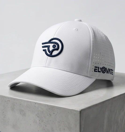 The Evergreen Shield 'Heritage' White Cap