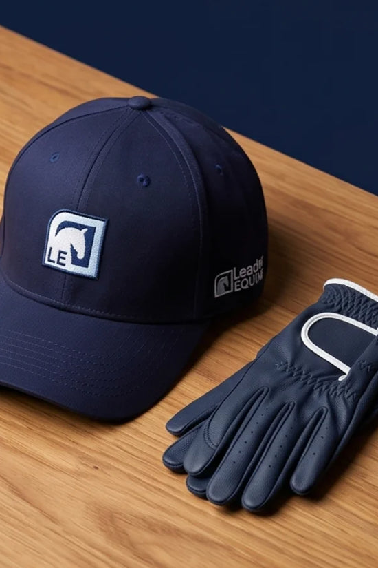 Navy Blue LE Horse Logo Cap